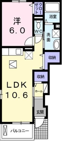 ラフィナートIの物件間取画像